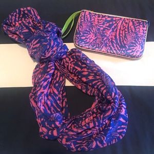 Lilly Pulitzer Riley Infinity Scarf - Cute Zebra